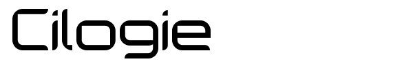 Cilogie font