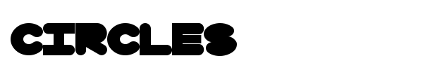 Circles font
