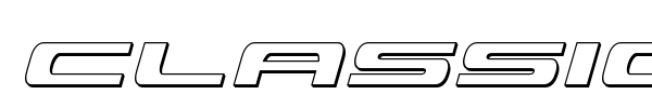 Classic Cobra font preview