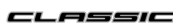 Classic Cobra font preview
