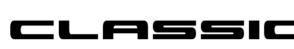 Classic Cobra font preview