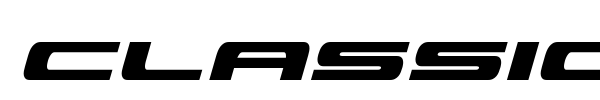 Classic Cobra font preview