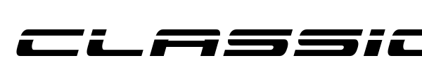 Classic Cobra font preview