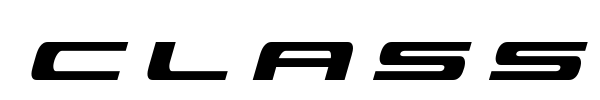 Classic Cobra font preview
