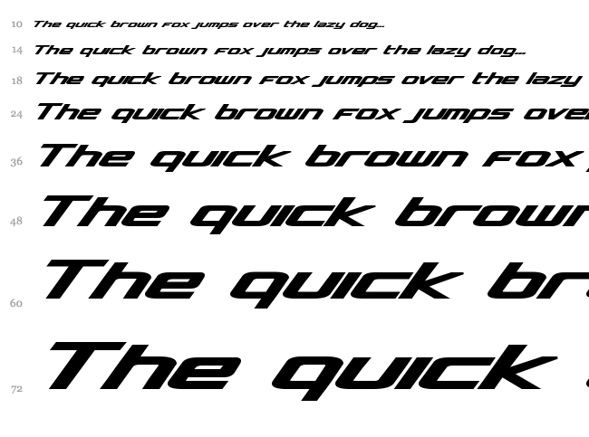 Concielian font waterfall