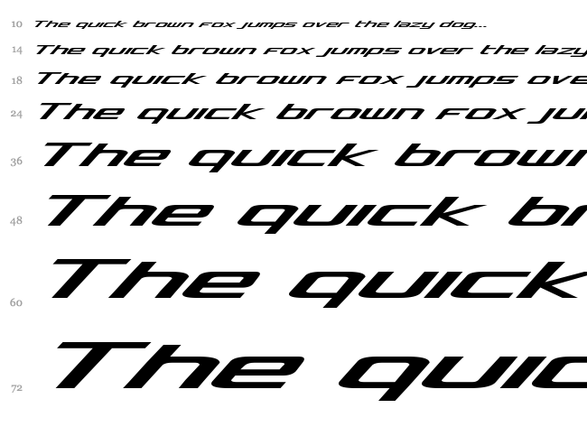 Concielian font waterfall