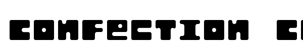Confection Cubes font