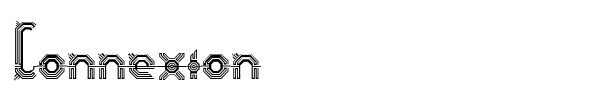 Connexion font