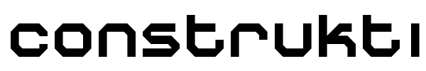 Construktiv font