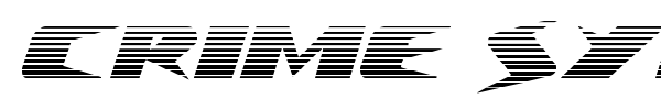 Crime Syndicate font preview