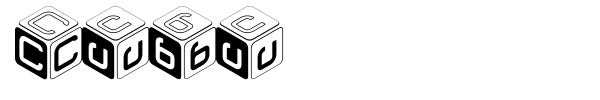 Cubu font