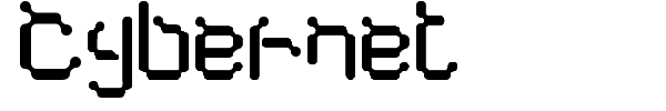 Cybernet font