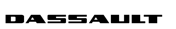 Dassault font preview