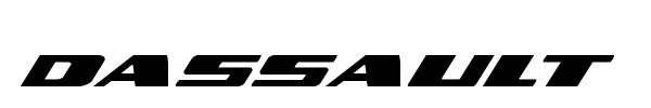 Dassault font preview