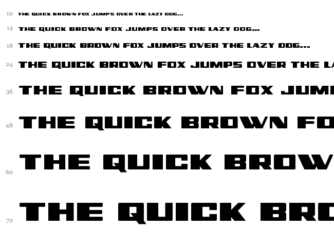Dassault font waterfall