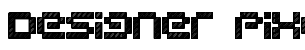 Designer Pixels font