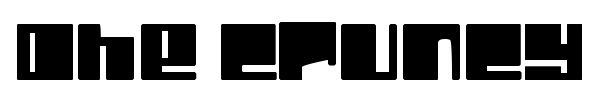 Dhe Cruncy font