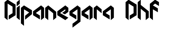 Dipanegara Dhf font