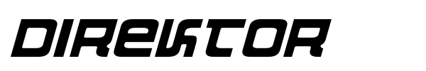 Direktor font