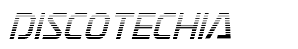 Discotechia font preview
