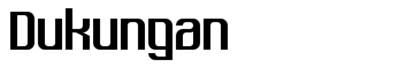 Dukungan font