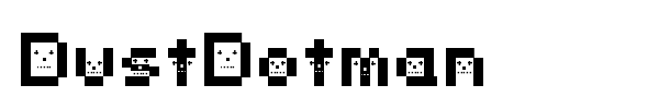 DustDotman font