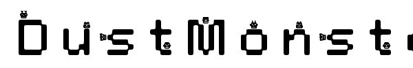 DustMonsters font