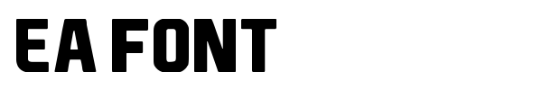 EA Font font