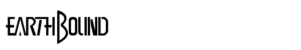 EarthBound font