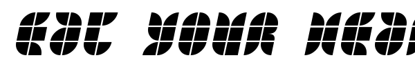Eat your heart out font