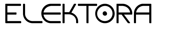 Elektora font