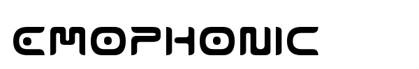 Emophonic font
