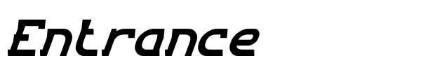 Entrance font preview