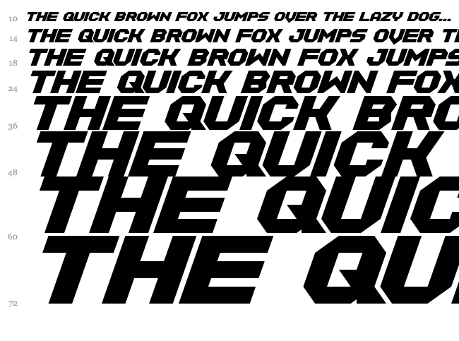 Equalize font waterfall