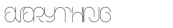 Everything font