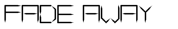 Fade Away font