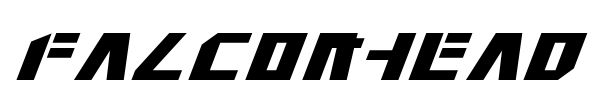 Falconhead font