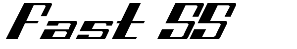 Fast SS font