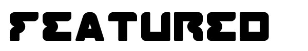 Featured font