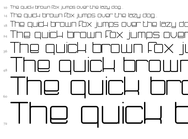 Fh Blue font waterfall