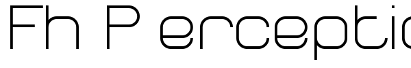 Fh Perception font