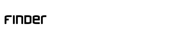 Finder font
