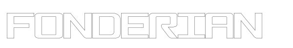 Fonderian font preview