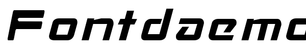 Fontdaemonium font