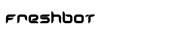 Freshbot font