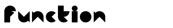 Function font