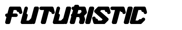 Futuristic font