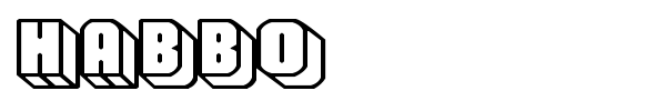 Habbo font