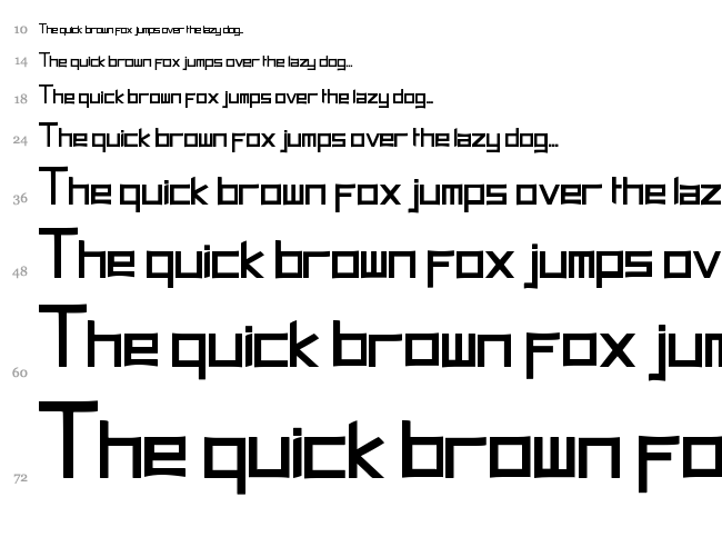 Halit's Font font waterfall
