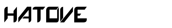 Hatove font